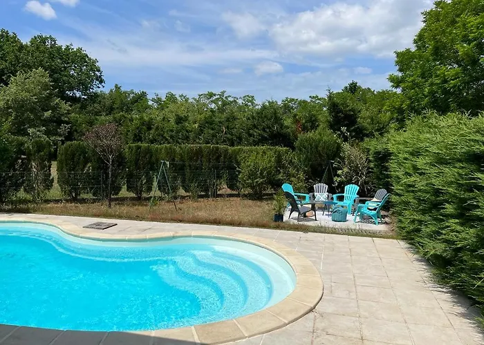 Ocean A 10 Mn, Maison Avec Piscine, Bar Et Babyfoot 펜션