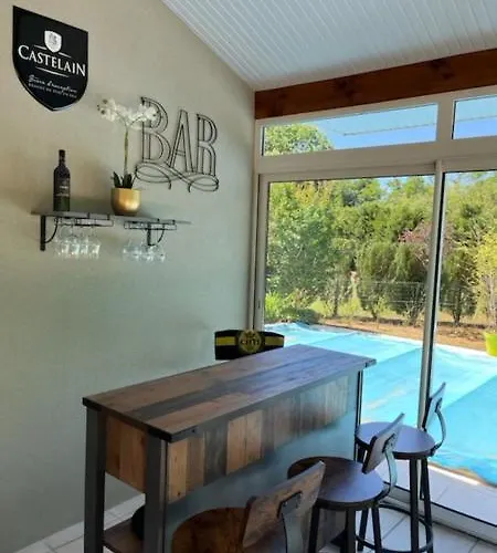 Ocean A 10 Mn, Maison Avec Piscine, Bar Et Babyfoot *